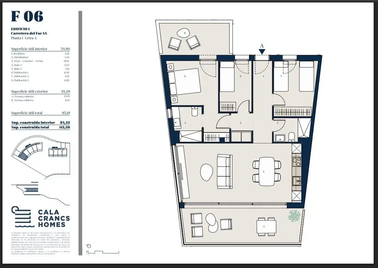 Apartment with terrace for sale in Pla de Maset - Cap de Salou, imagen 13
