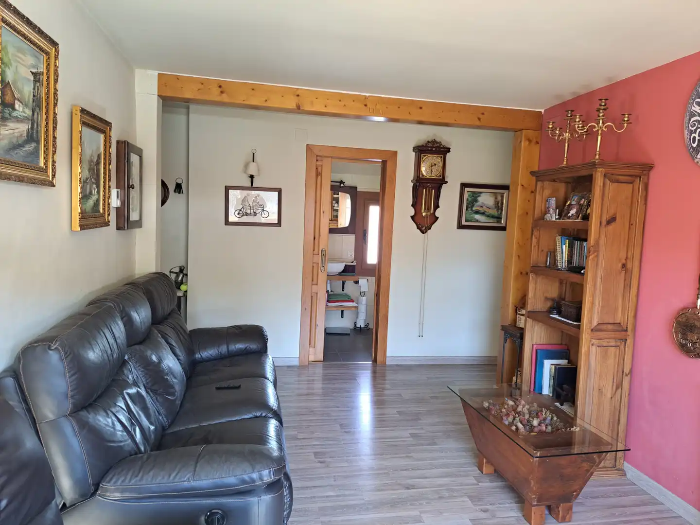 Sala d'estar de Casa o xalet en venda en Fontanals de Cerdanya amb Calefacció, Terrassa i Moblat