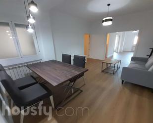 Living room of Flat to rent in  Madrid Capital  with Heating, Parquet flooring and Storage room