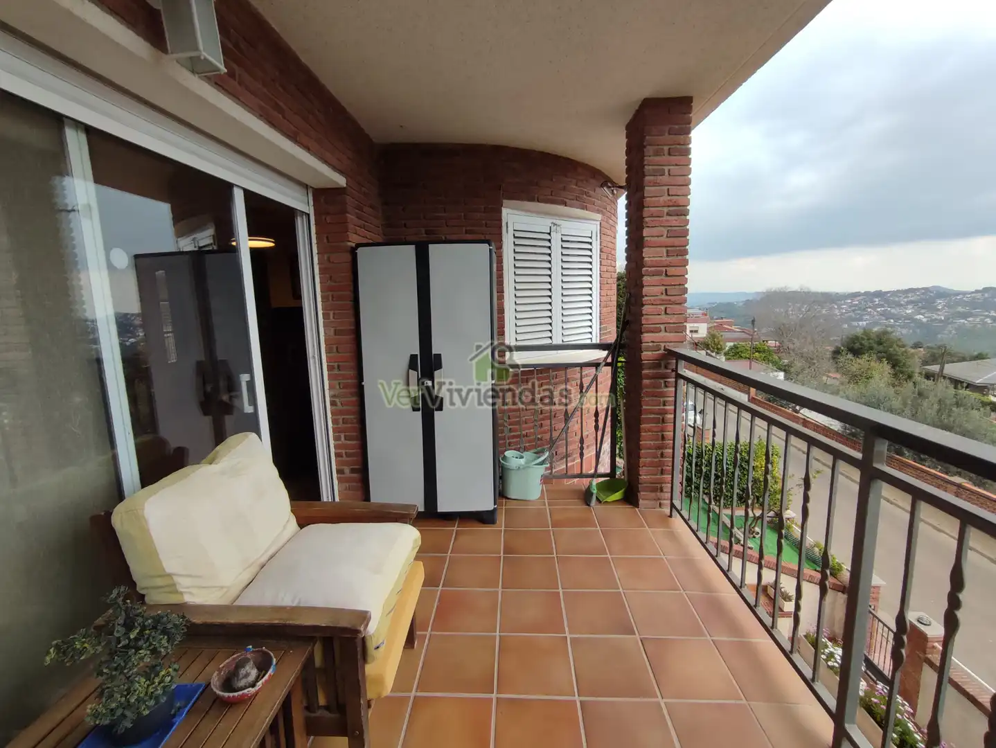 Terrassa de Casa o xalet en venda en Cervelló amb Calefacció, Jardí privat i Terrassa