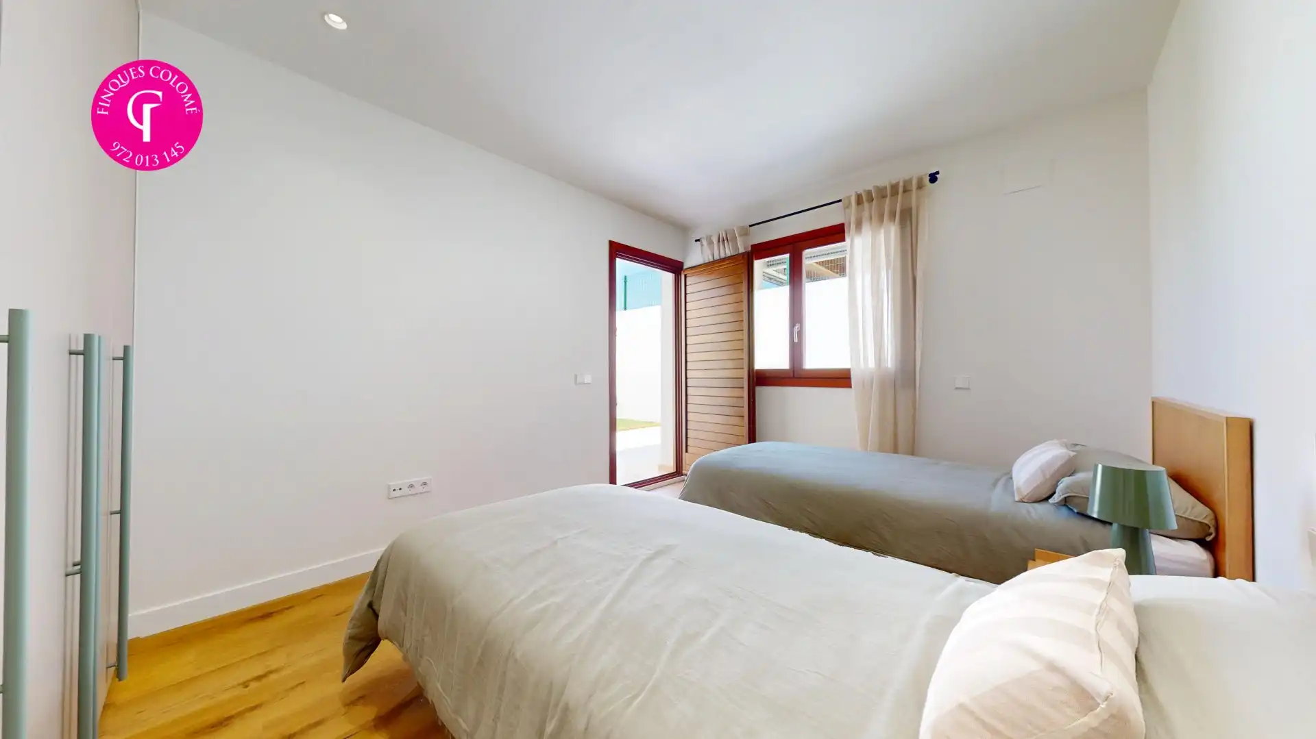 Bedroom of Houses for sale in Sant Julià de Ramis  with Air Conditioner, Heating and Terrace