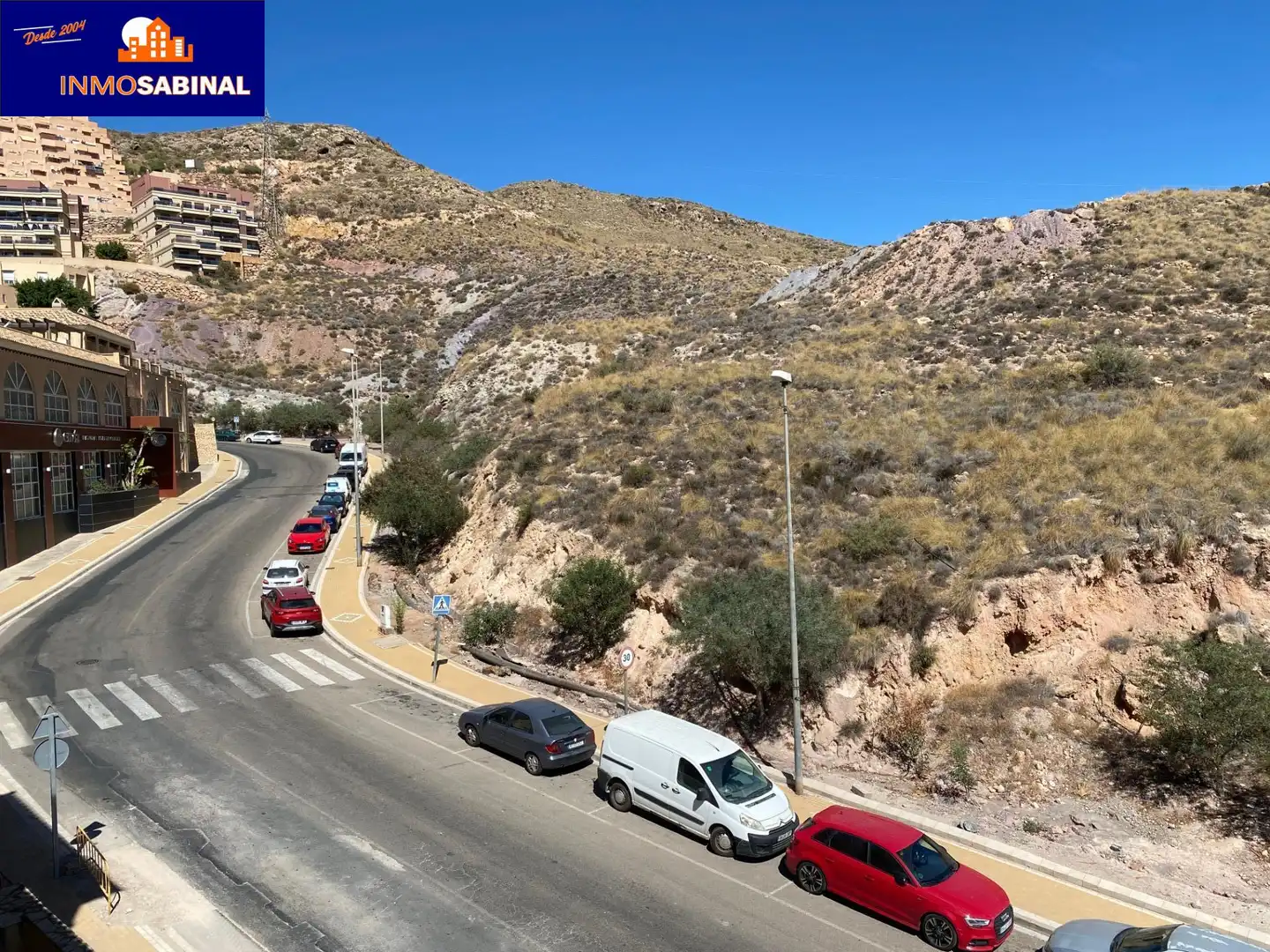 Vista exterior de Estudi en venda en Vícar amb Aire condicionat, Jardí privat i Terrassa