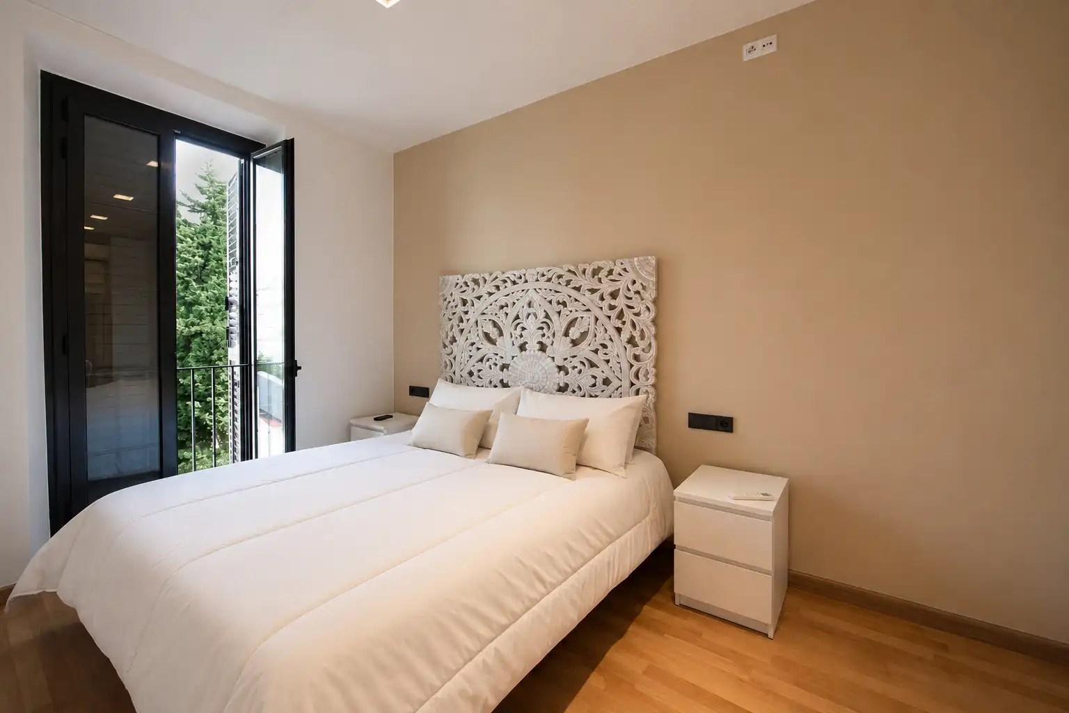 Dormitori de Dúplex de lloguer en Sant Feliu de Guíxols amb Aire condicionat, Calefacció i Terrassa