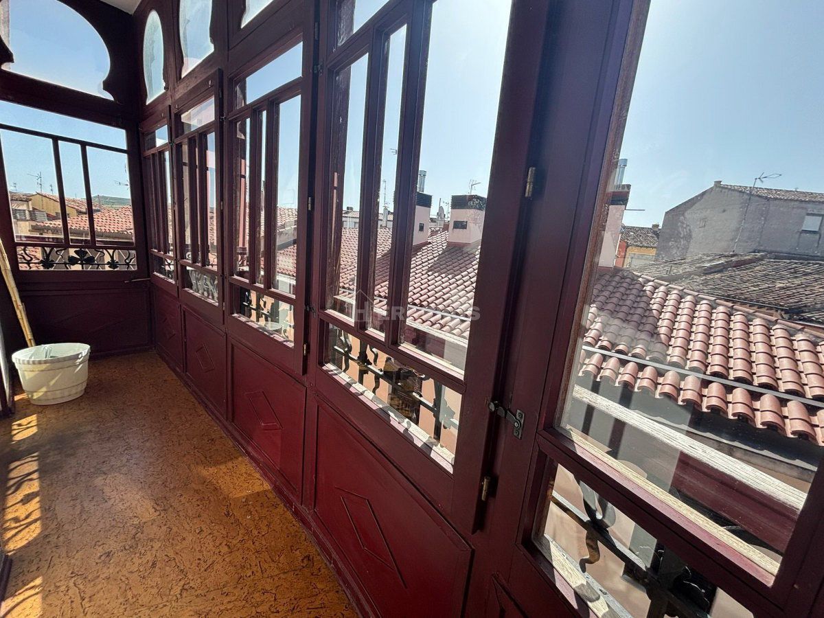Balcony of Flat for sale in  Logroño  with Heating, Terrace and Balcony
