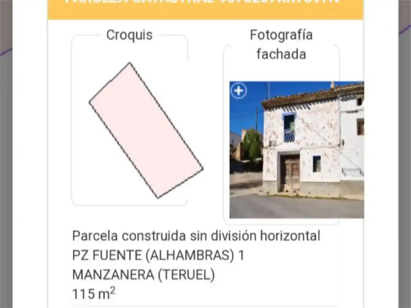 Vista exterior de Piso en venta en Manzanera con Balcón