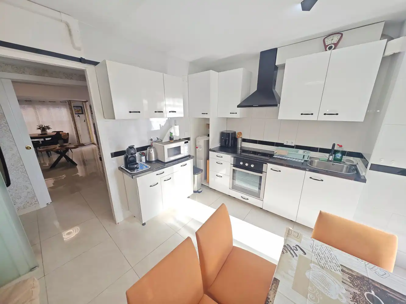 Cocina de Piso en venta en Calpe / Calp con Aire acondicionado, Terraza y Amueblado