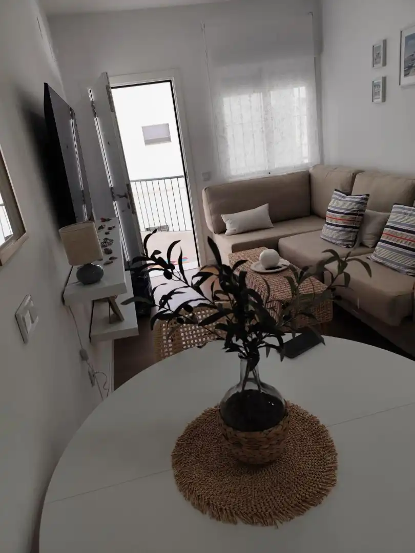 Wohnzimmer von Wohnung zur Miete in El Puerto de Santa María mit Möbliert