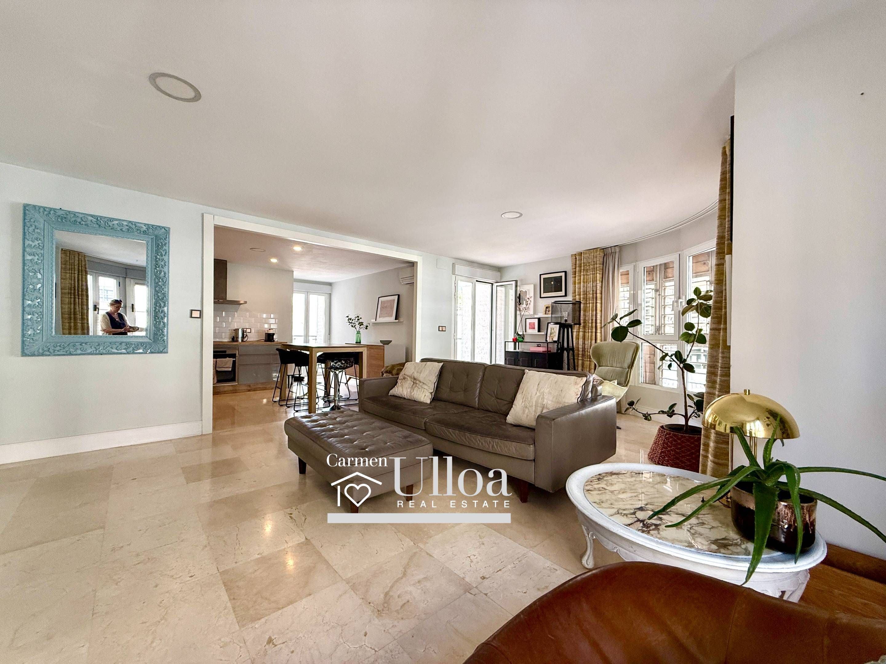 Sala de estar de Piso en venta en Alicante / Alacant con Aire acondicionado