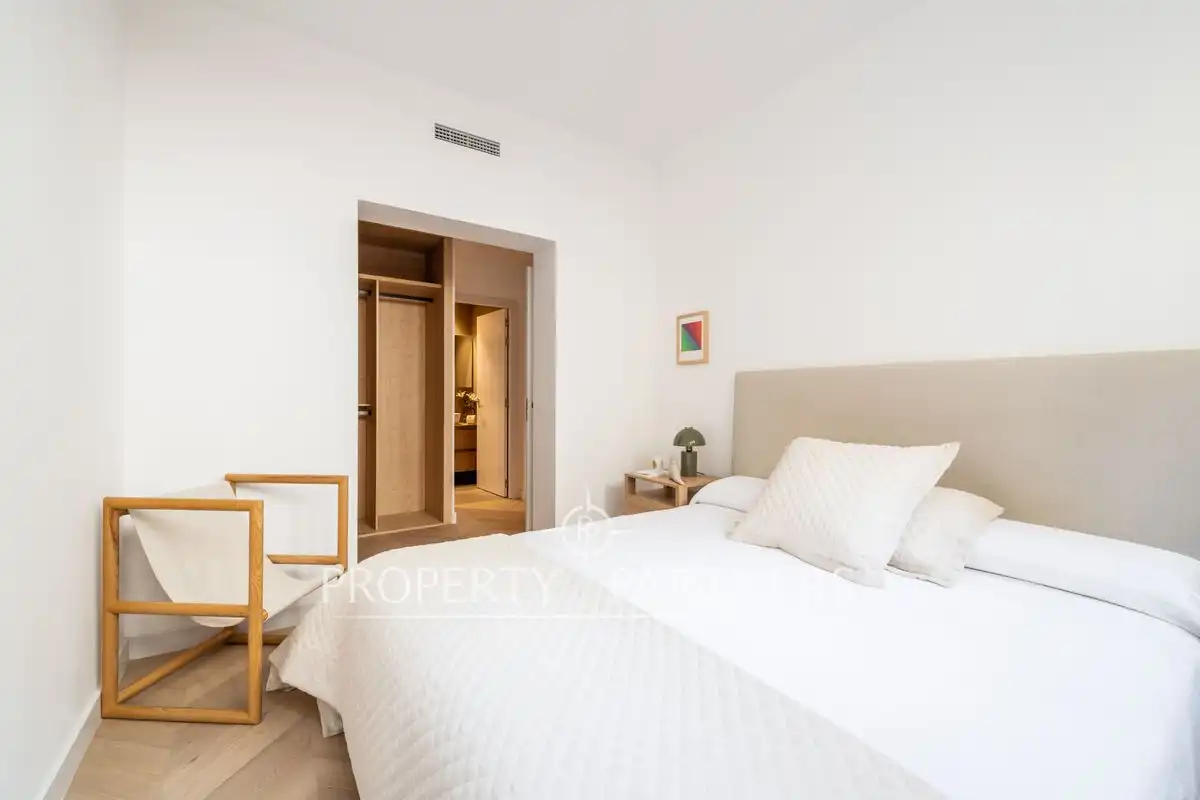 Schlafzimmer von Wohnungen zum Verkauf in Madrid mit Klimaanlage, Heizung und Möbliert