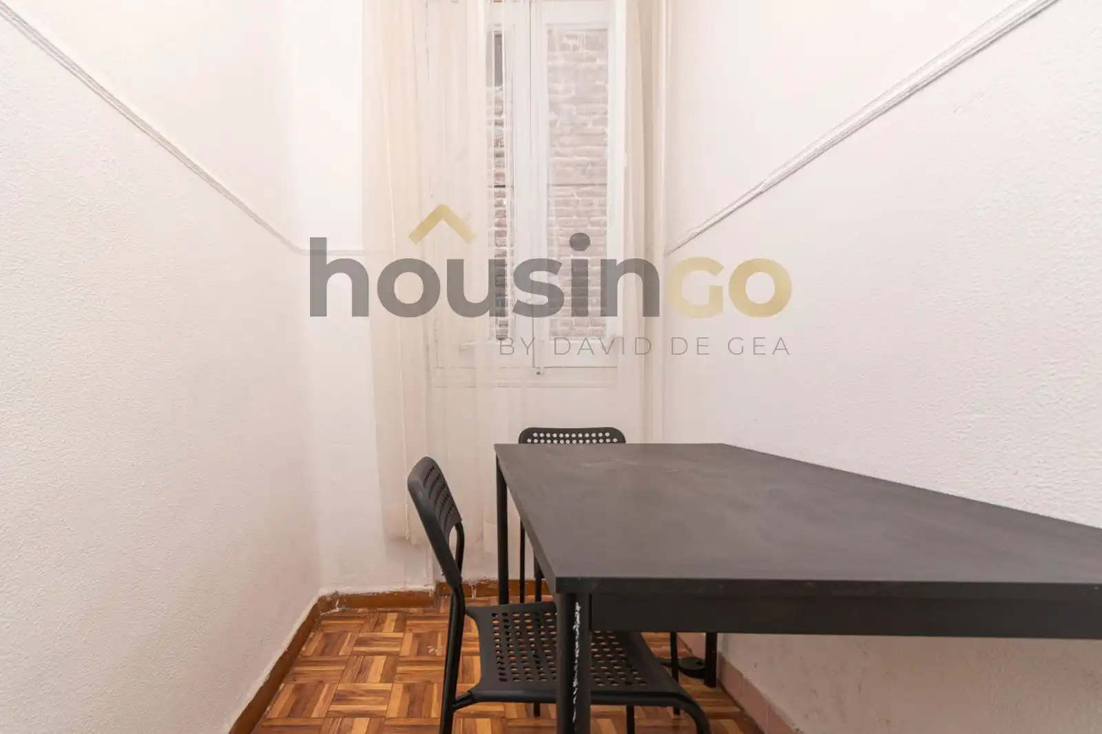 Bedroom of Flat for rent in Madrid  with Heating, Parquet flooring and Furnished