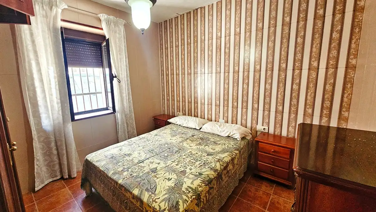 Schlafzimmer von Haus oder Chalet zum Verkauf in Cortegana mit Privatgarten und Abstellraum