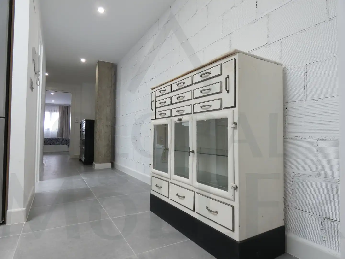 Cocina de Piso de alquiler en Cartagena con Aire acondicionado, Amueblado y Horno