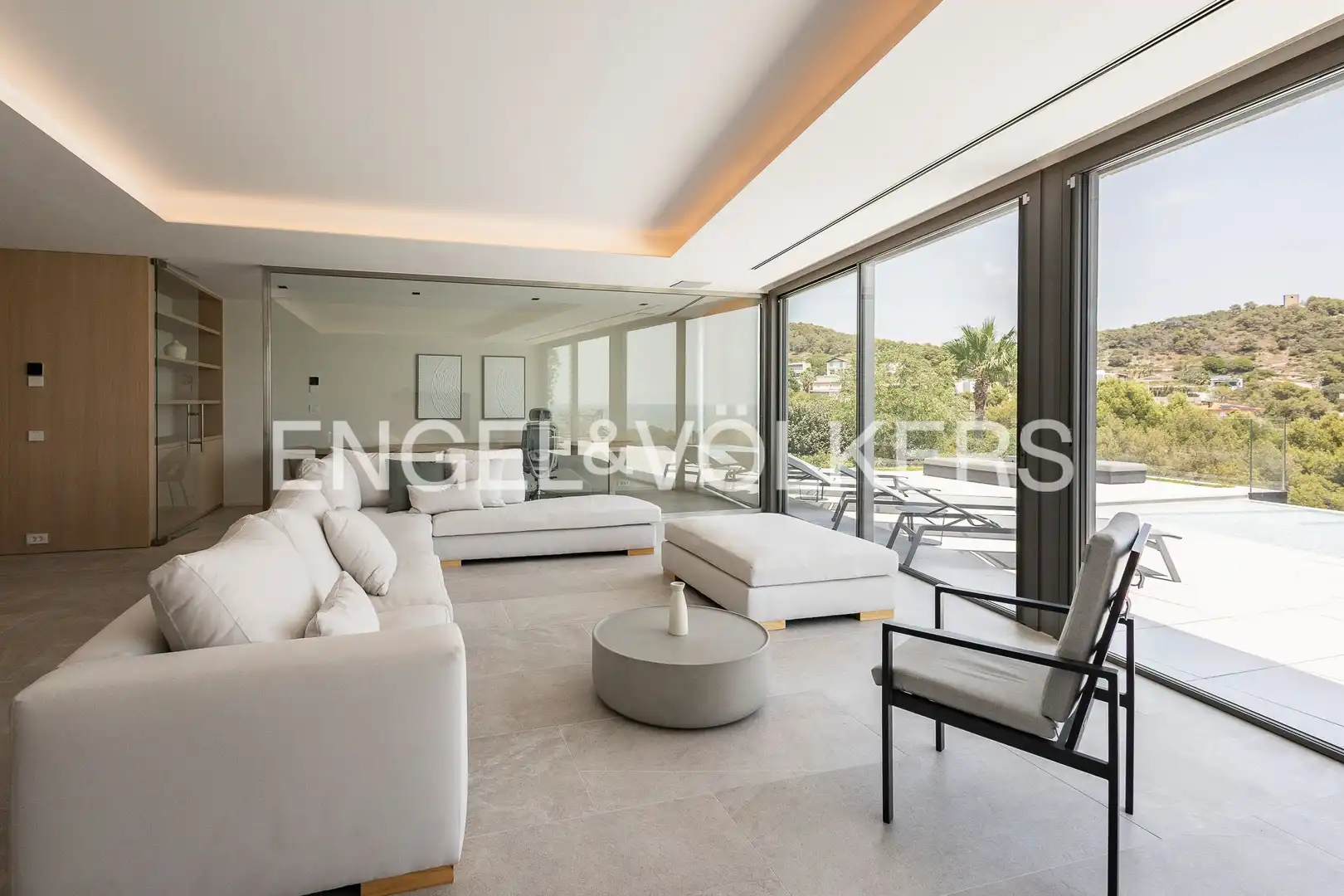 Living room of Houses for rent in Sitges  with Air Conditioner, Heating and Private garden