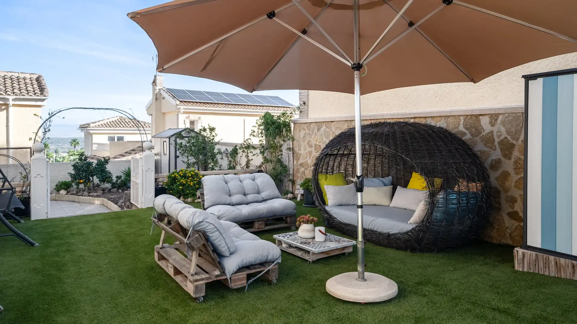 Terraza de Casa o chalet en venta en Santa Pola con Jardín privado, Terraza y Trastero