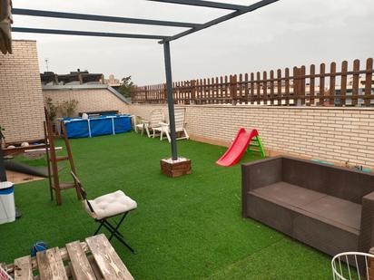 Terrace of Attic for sale in  Lleida Capital  with Air Conditioner, Heating and Parquet flooring