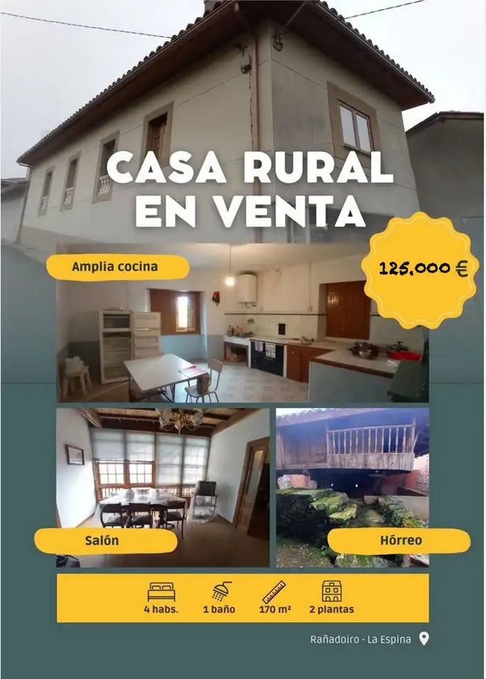 Finca rústica en venta en N/A, -1, Tineo