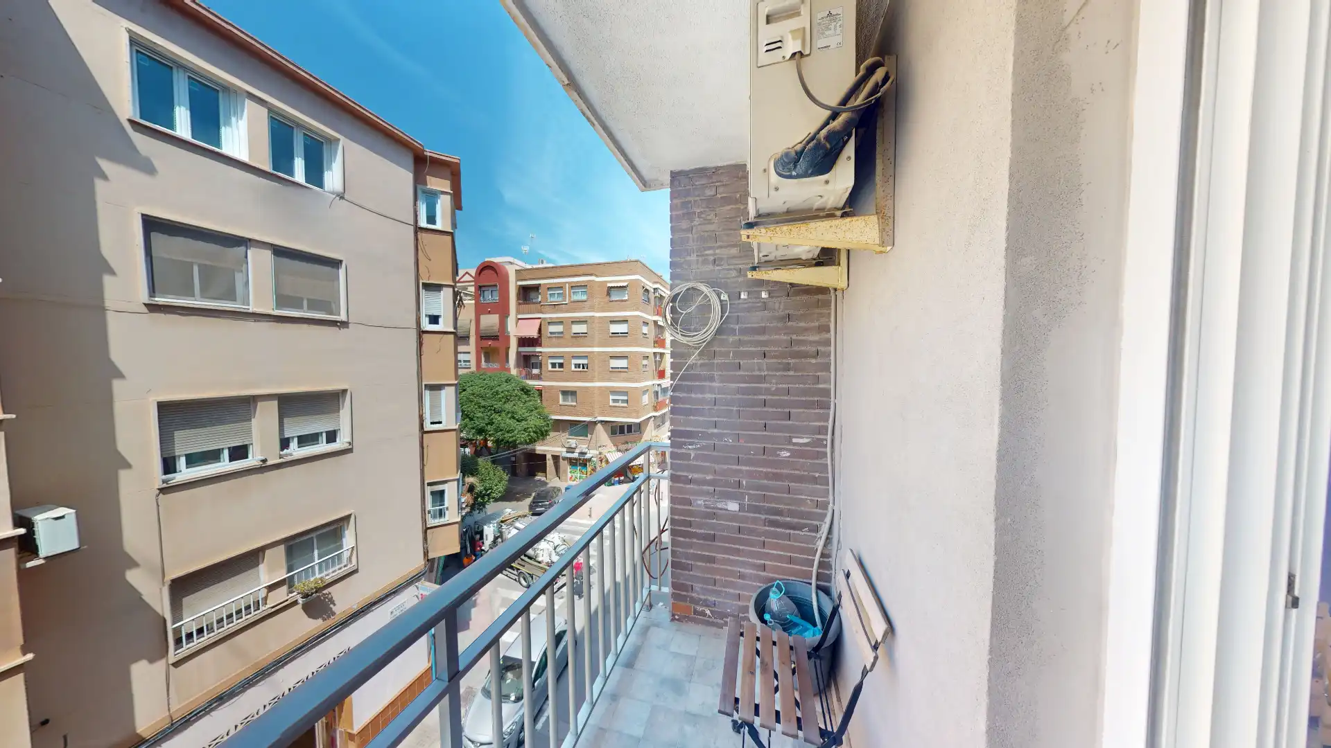 Balcony of Flat for sale in Alicante / Alacant  with Air Conditioner, Terrace and Balcony