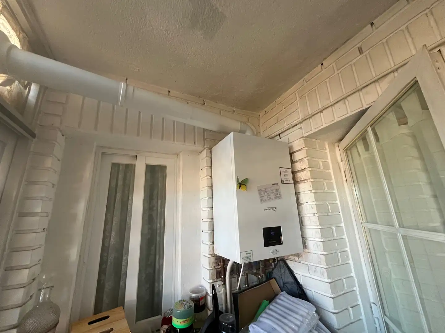 Balcony of Flat for sale in Velilla de San Antonio  with Heating and Terrace