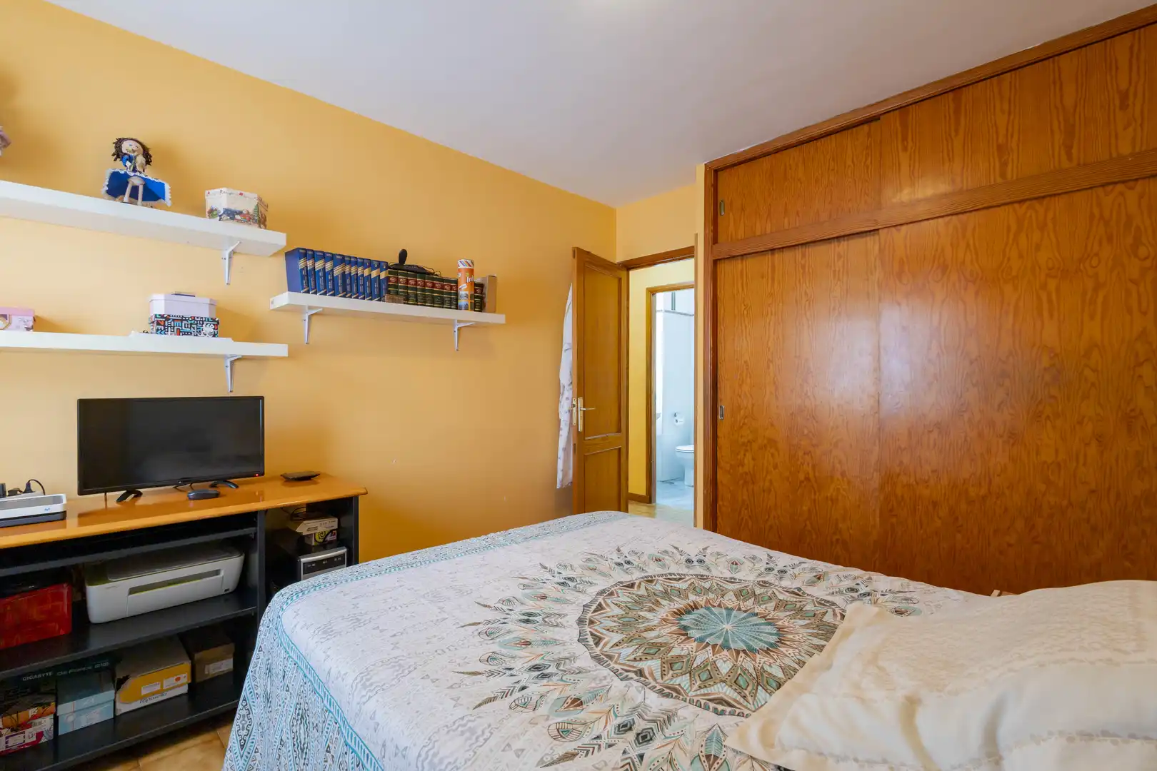 Bedroom of Flat for sale in Candelaria  with Air Conditioner and Balcony
