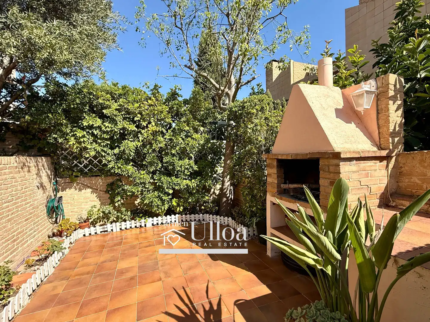 Terraza de Casa o chalet en venta en Alicante / Alacant con Aire acondicionado, Jardín privado y Terraza