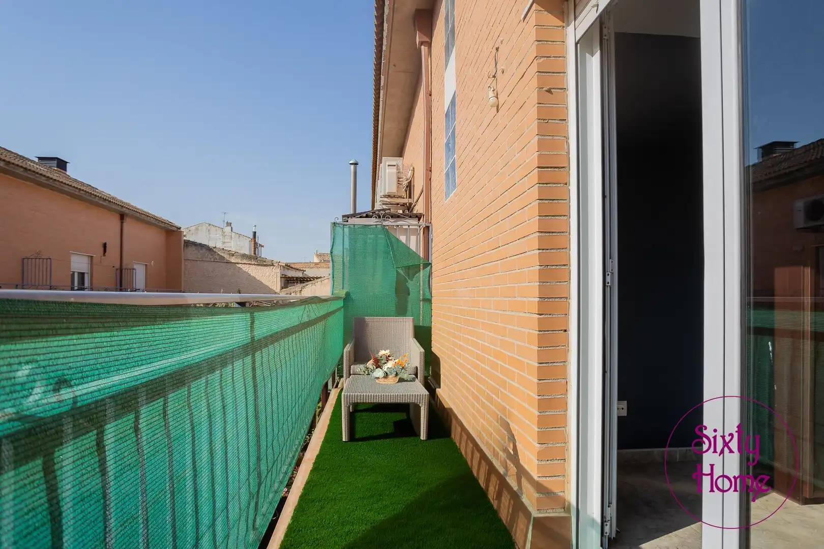 Terrassa de Casa adosada en venda en Gallur amb Aire condicionat, Calefacció i Terrassa