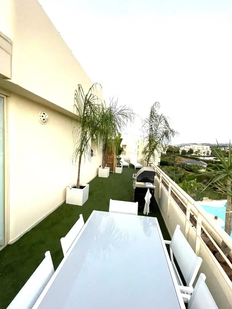 Terraza de Apartamento en venta en Mijas con Aire acondicionado, Terraza y Trastero
