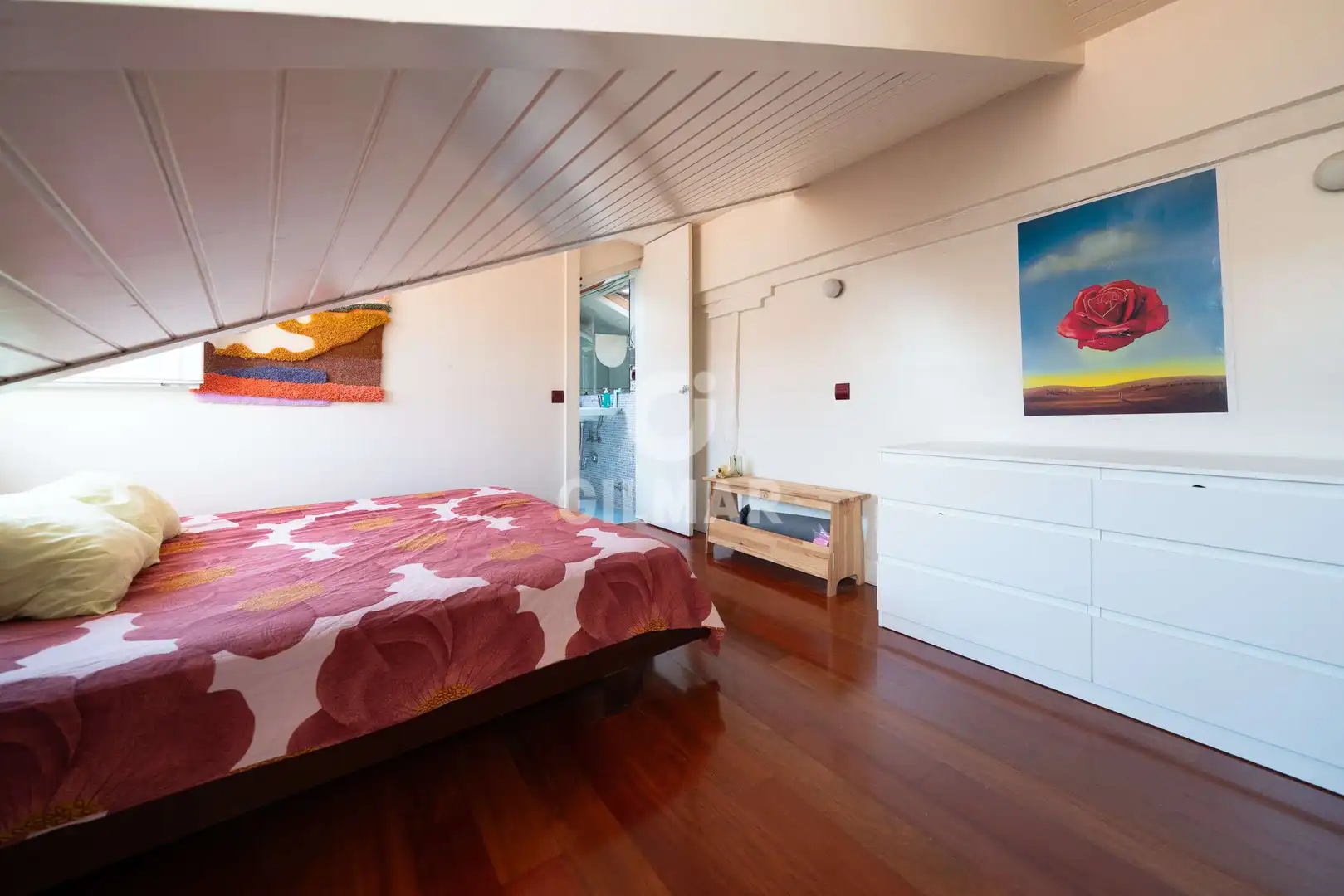 Schlafzimmer von Maisonette zum Verkauf in Madrid mit Heizung
