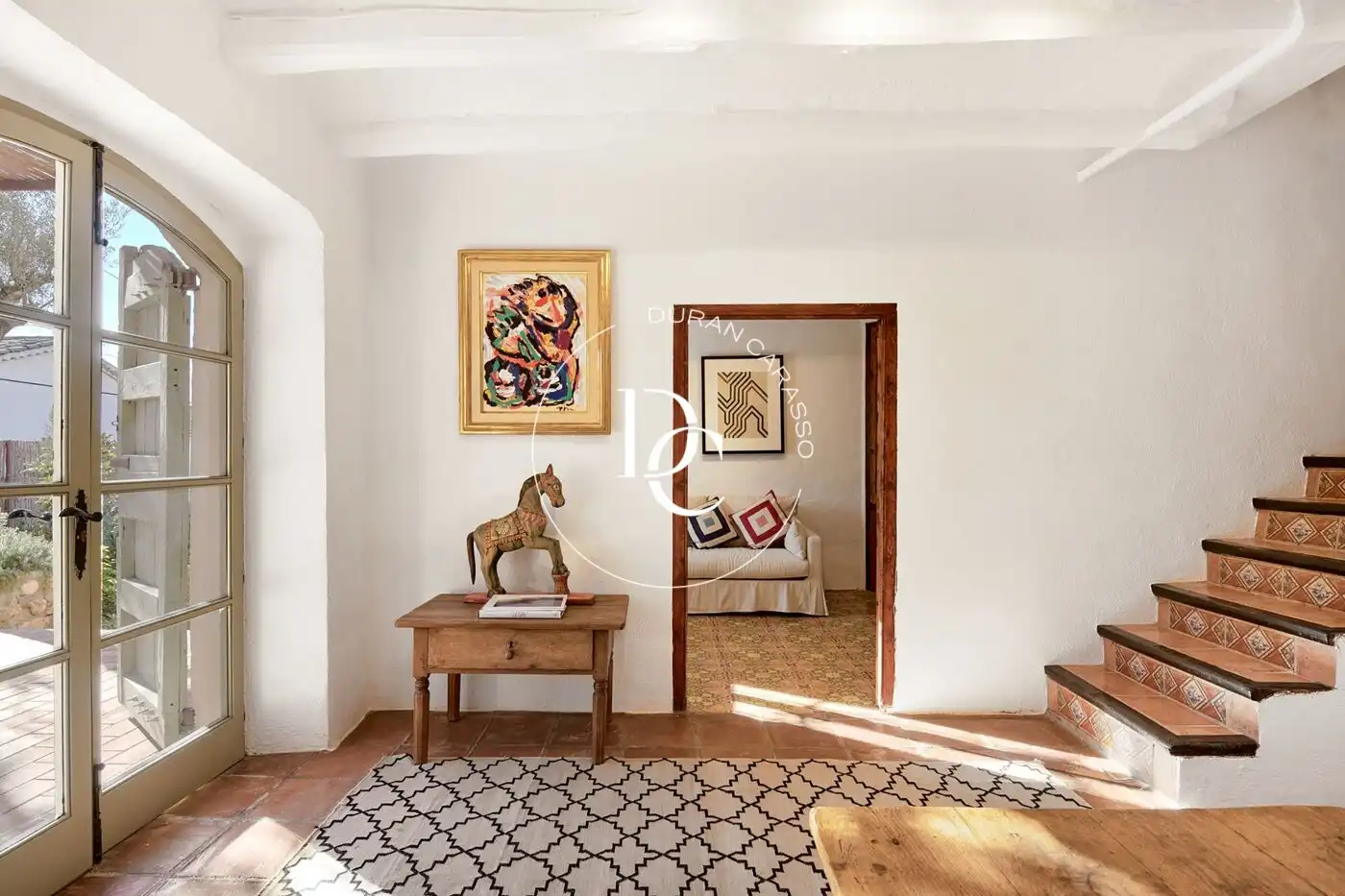 Sala de estar de Casa o chalet en venta en Torrelles de Foix con Aire acondicionado, Calefacción y Jardín privado