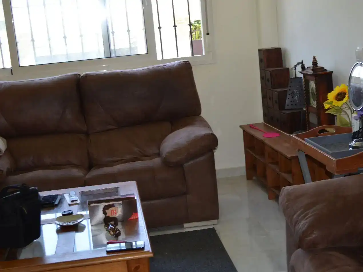 Sala d'estar de Casa o xalet en venda en Alhaurín de la Torre amb Aire condicionat
