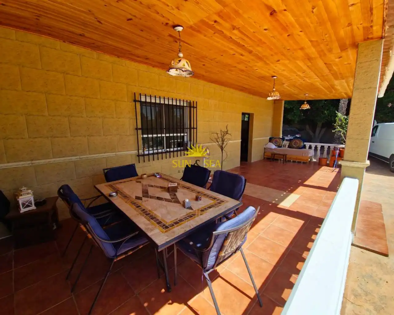 Terraza de Casa o chalet en venta en Crevillent con Aire acondicionado, Calefacción y Jardín privado