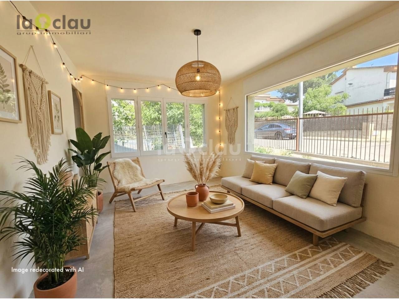 Living room of Single-family semi-detached for sale in Seva  with Air Conditioner, Private garden and Terrace