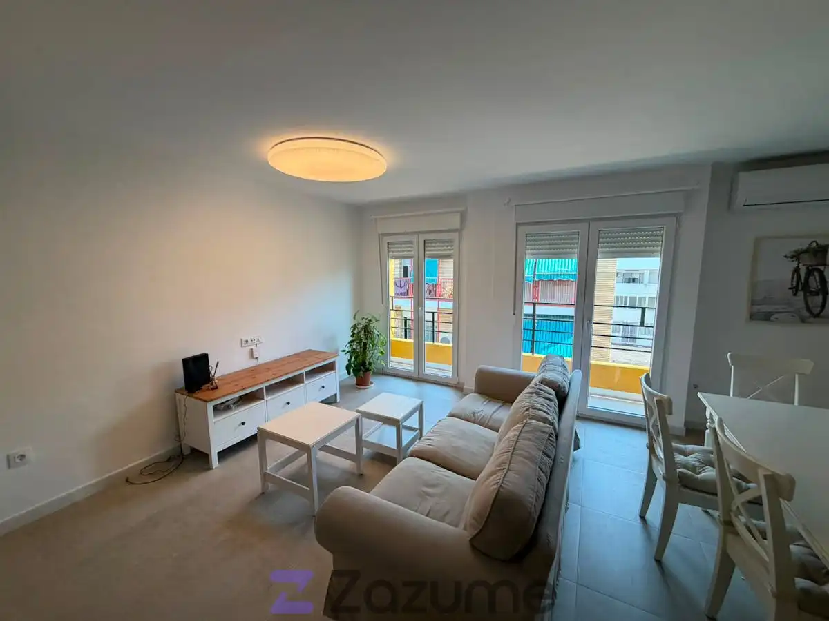 Sala de estar de Piso de alquiler en Catarroja con Aire acondicionado, Terraza y Amueblado