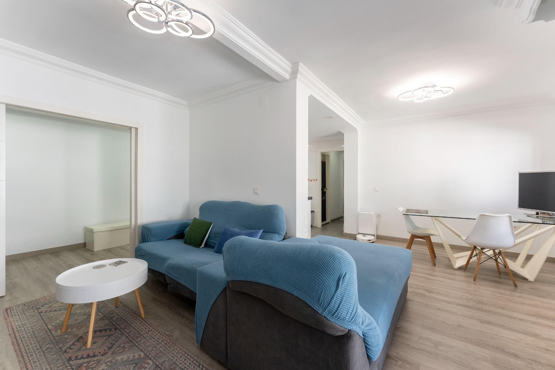 Sala d'estar de Pis en venda en Málaga Capital amb Aire condicionat