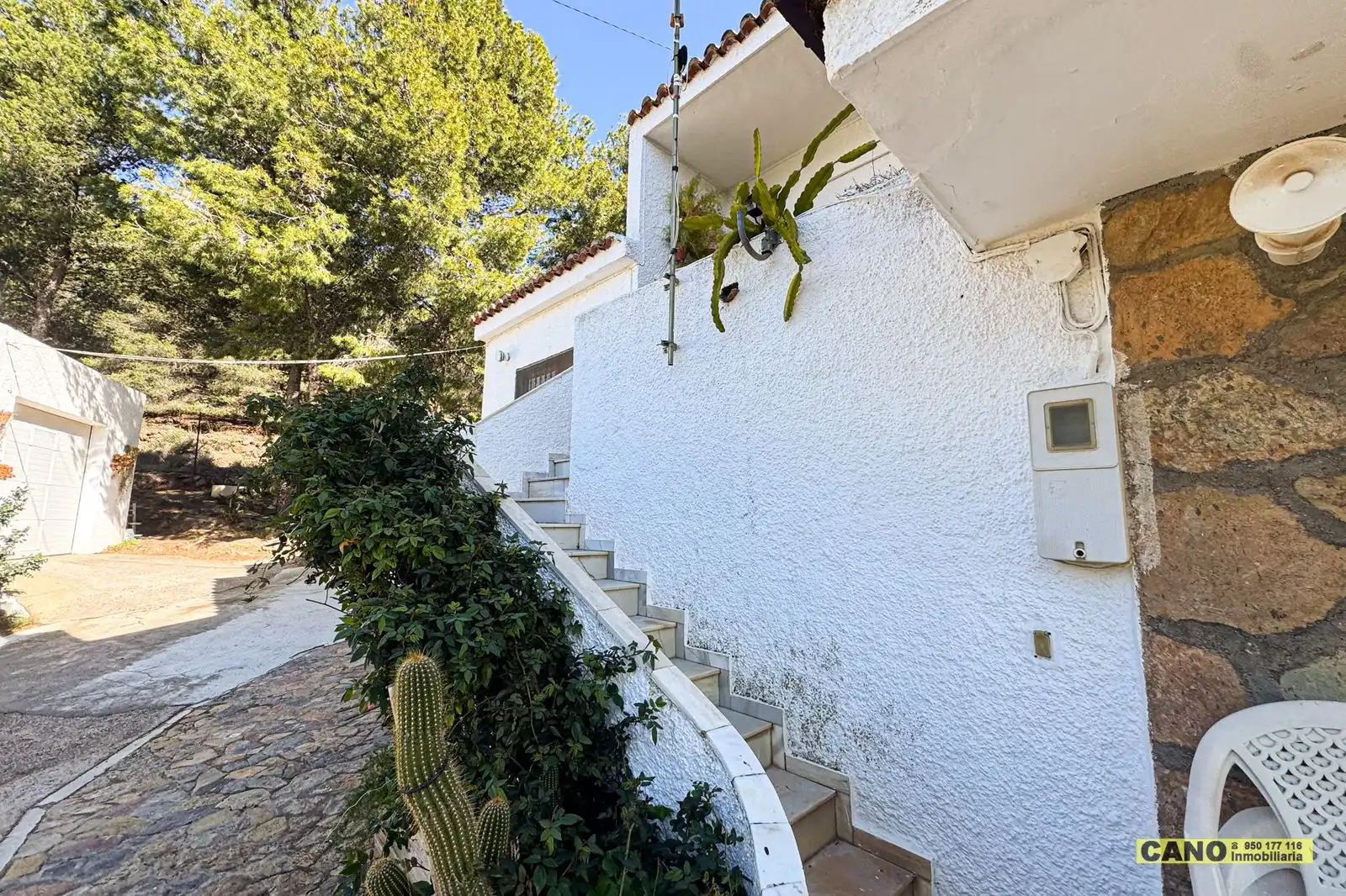 Vista exterior de Casa o xalet en venda en Felix amb Aire condicionat, Calefacció i Terrassa
