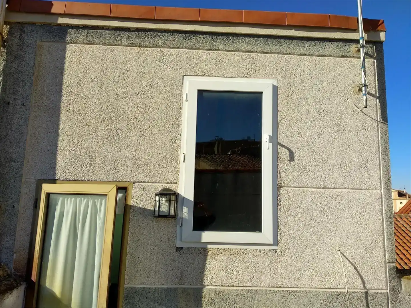 Terraza de Casa adosada en venta en Dueñas con Parquet, Amueblado y Horno