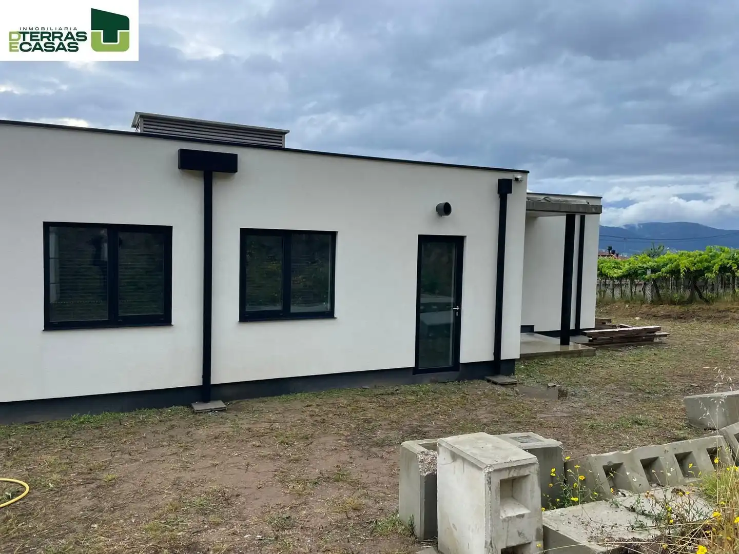 Exterior view of Houses for sale in Marín  with Private garden and Terrace