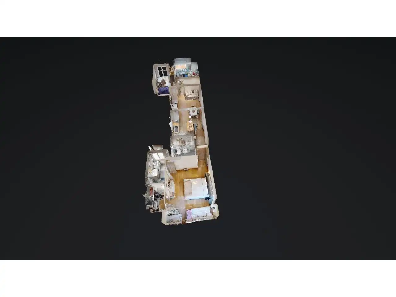 Bedroom of Flat for sale in Torrent  with Air Conditioner, Private garden and Balcony