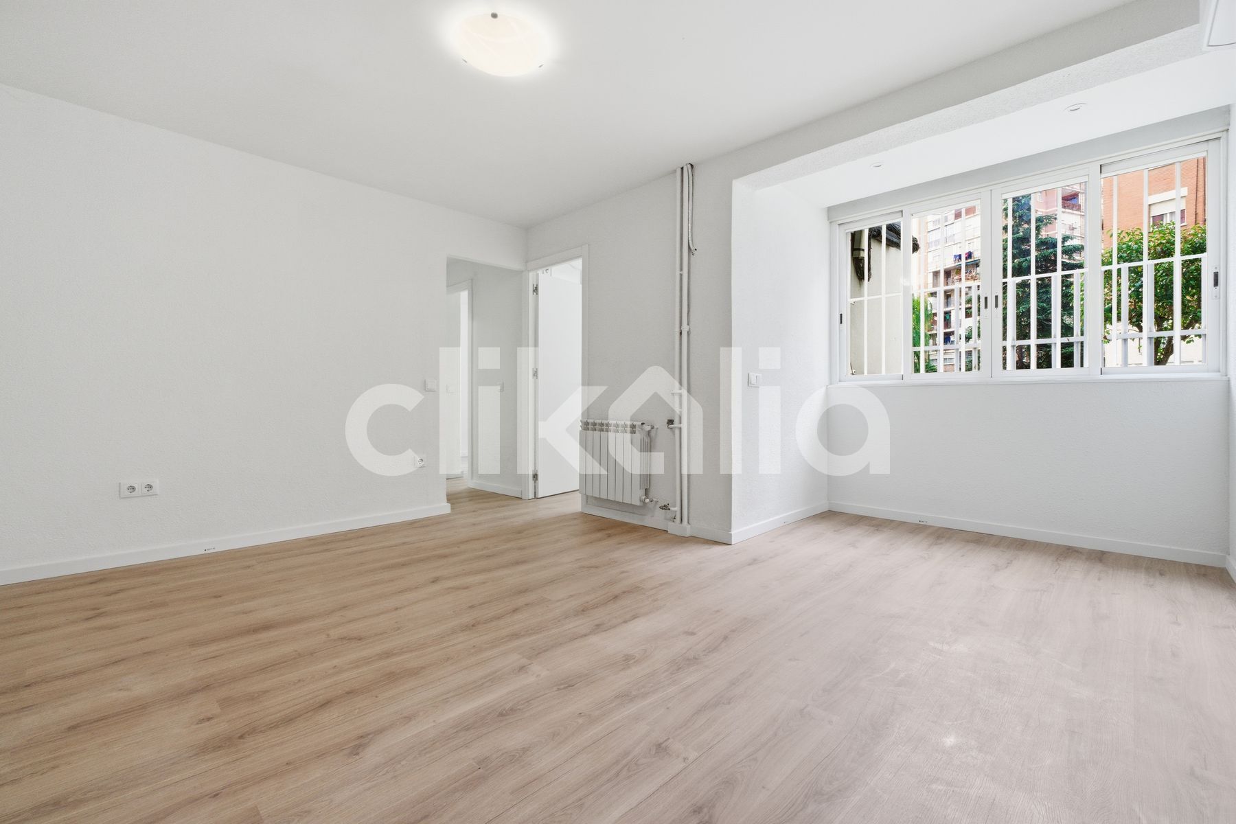 Bedroom of Flat to rent in Leganés  with Air Conditioner and Heating