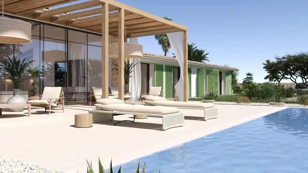 Casa rústica con piscina en venta en Llucmajor pueblo, imagen 4