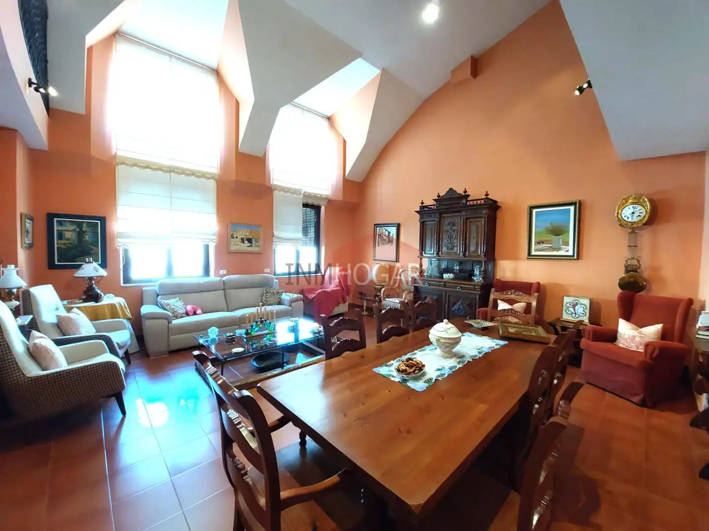 Living room of Houses for sale in Gutierre-Muñoz  with Heating, Private garden and Storage room