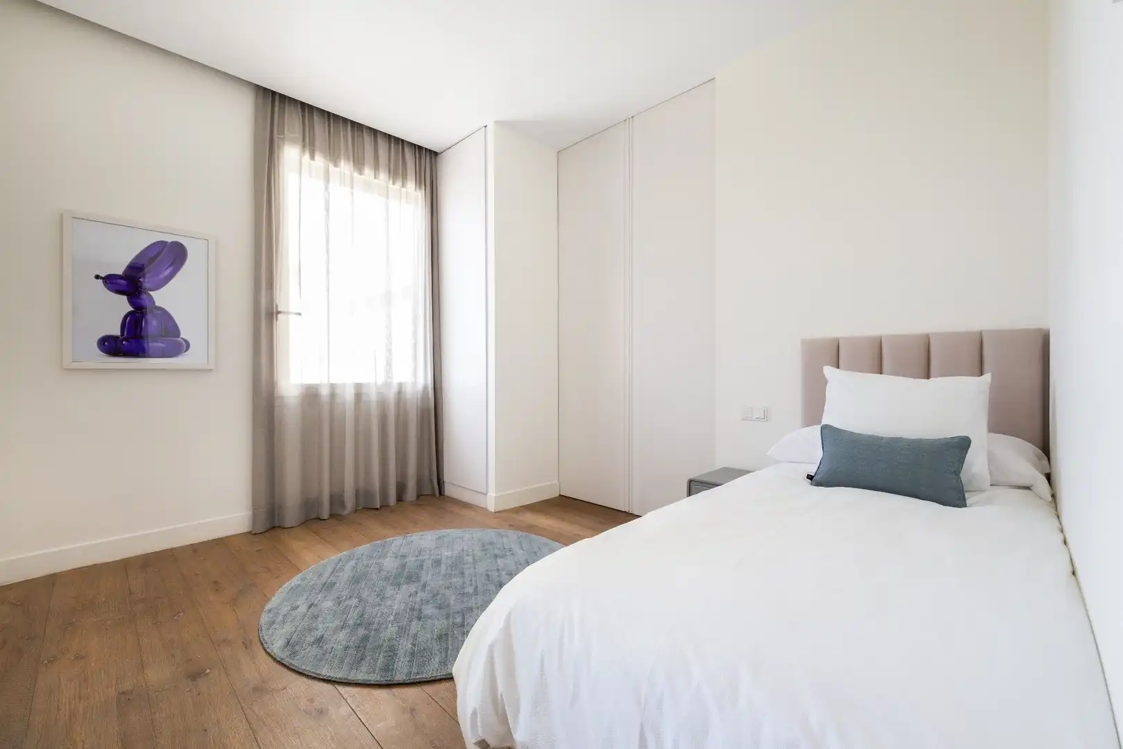 Bedroom of Attic for rent in Madrid  with Air Conditioner, Heating and Terrace
