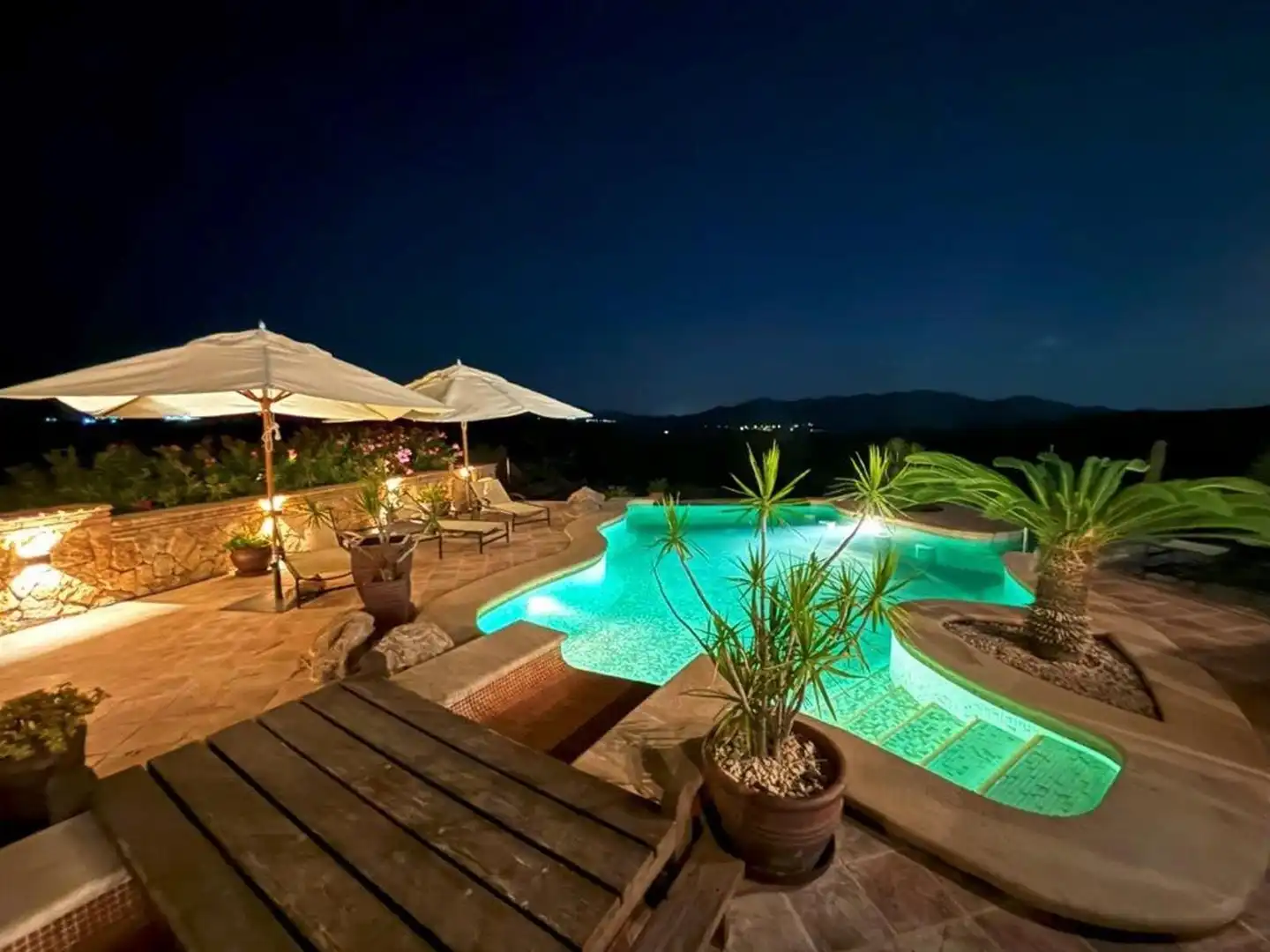 Piscina de Casa o chalet en venta en Cuevas del Almanzora con Aire acondicionado, Calefacción y Jardín privado