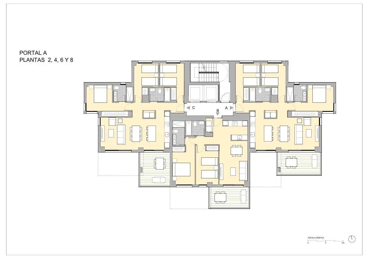 Apartment with terrace for sale in Zona Levante - Playa Fossa, imagen 16