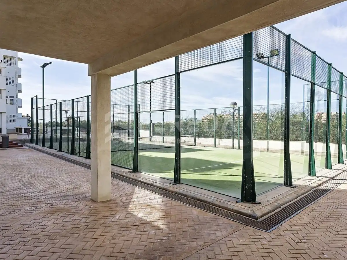 Terraza de Piso en venta en Roquetas de Mar con Aire acondicionado, Jardín privado y Terraza