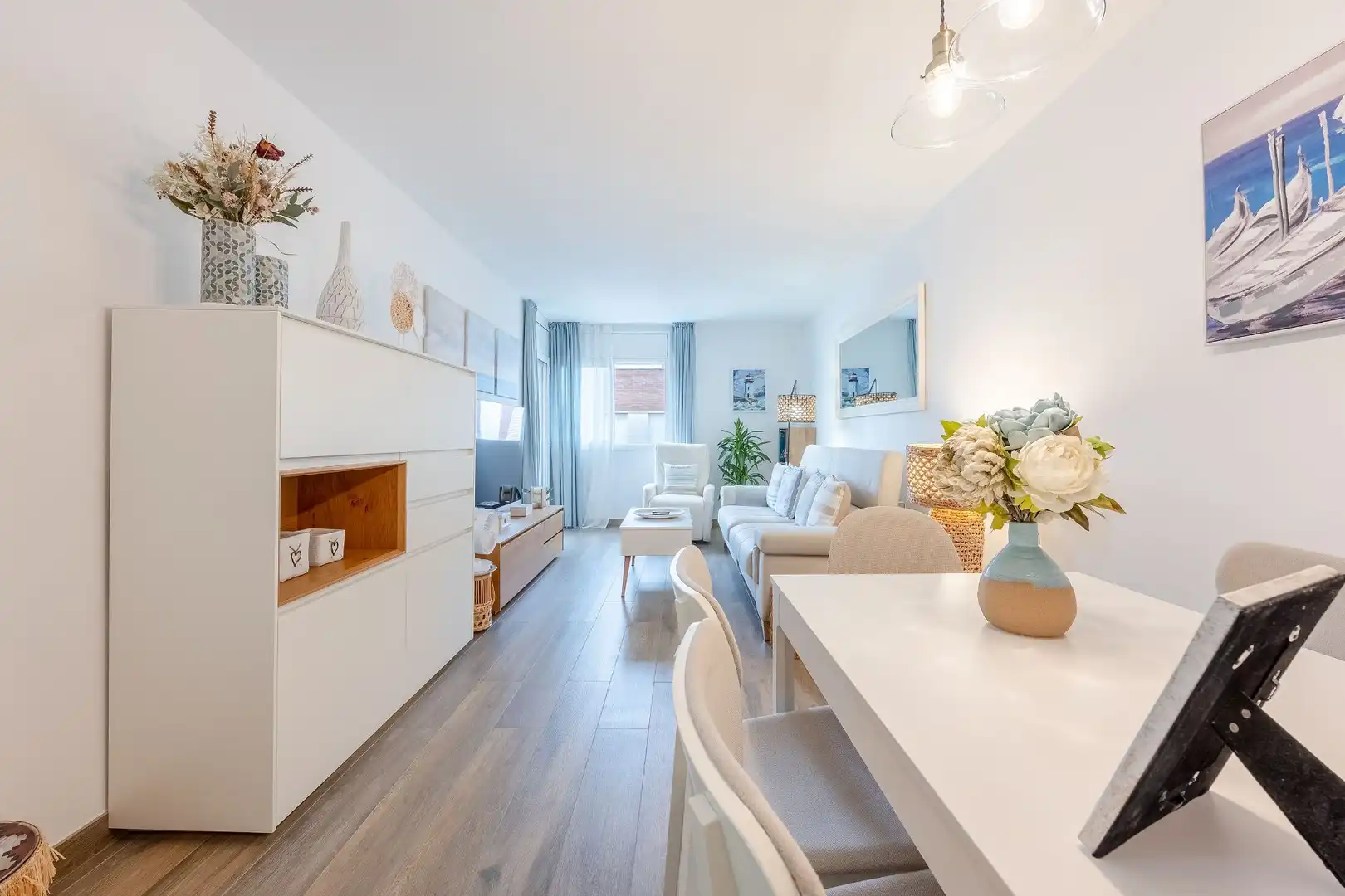 Living room of Flat for sale in Calafell  with Air Conditioner, Heating and Terrace
