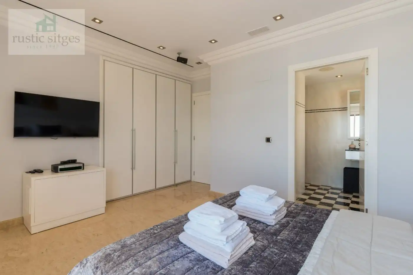 Dormitori de Casa o xalet en venda en Sitges amb Aire condicionat, Calefacció i Jardí privat