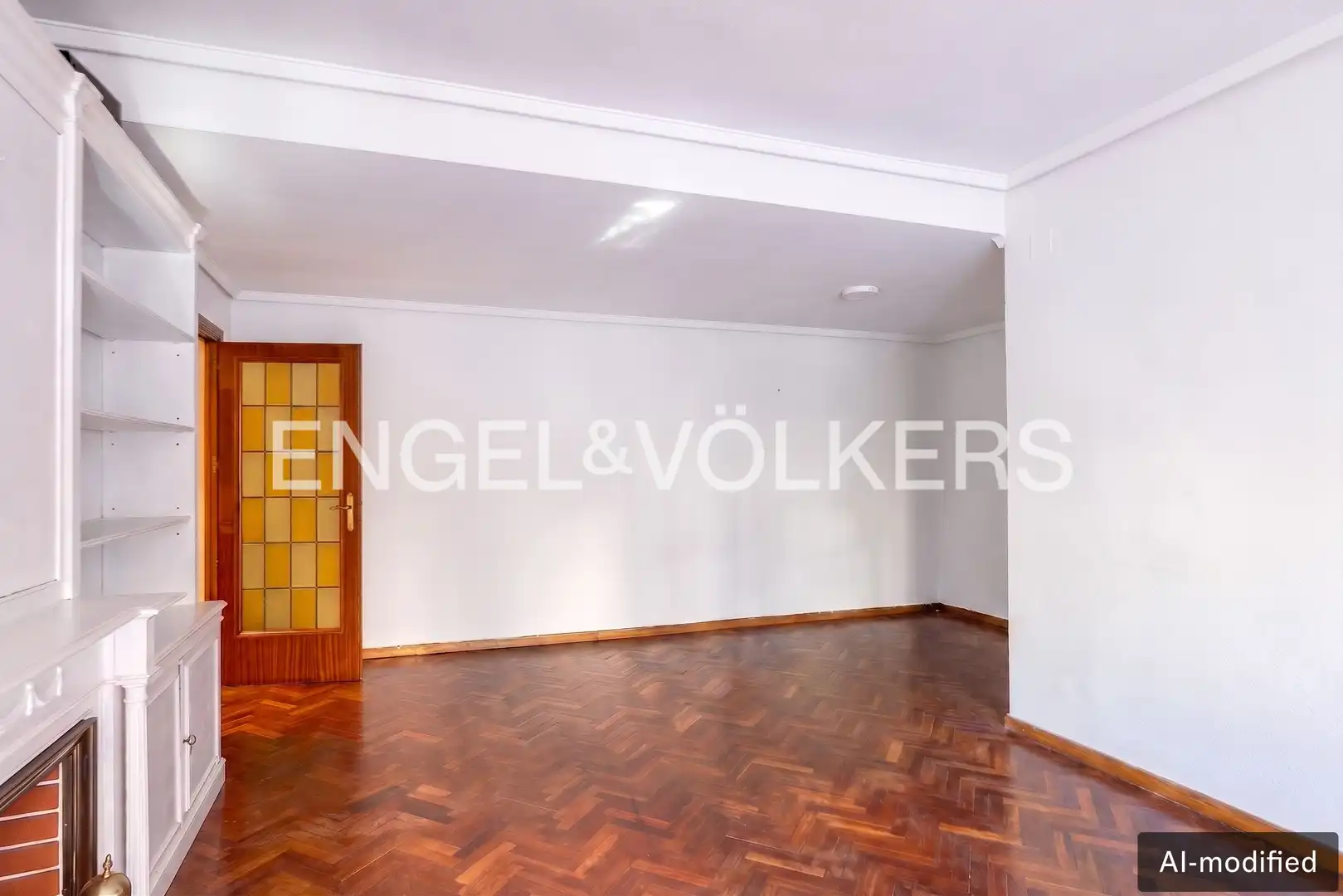 Wohnzimmer von Wohnung zum Verkauf in Madrid mit Heizung und Parkett