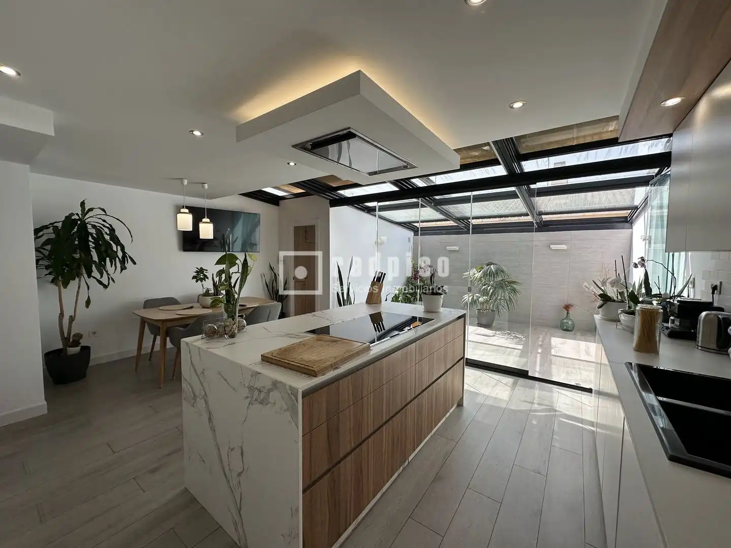 Cocina de Casa o chalet en venta en Málaga con Aire acondicionado, Trastero y Amueblado