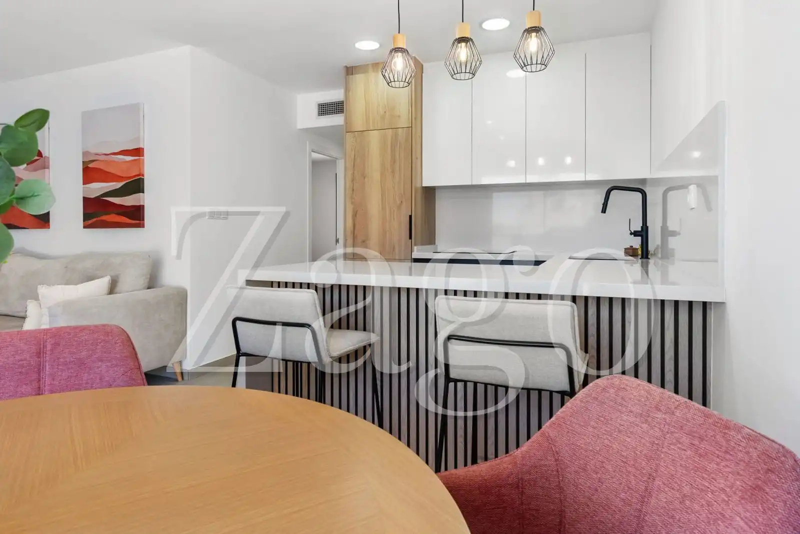 Kitchen of Attic for sale in Santiago de la Ribera