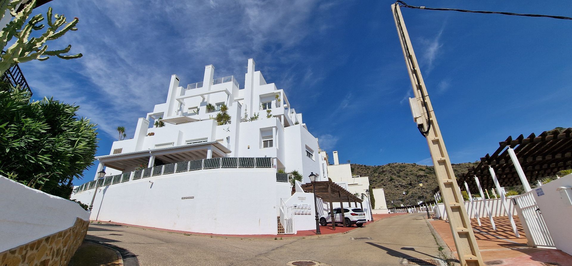 Vista exterior de Dúplex en venda en Mojácar amb Aire condicionat, Calefacció i Terrassa